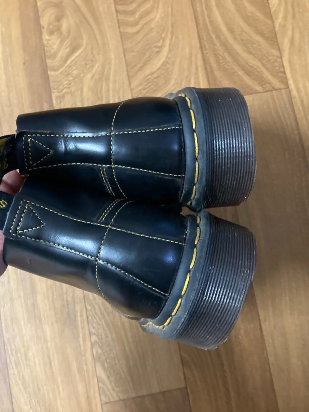 Dr. Martens Church Vintage Monkey Boots Black Leather Men’s 6 Women’s 7 EU 38